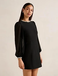 Indiana Embellished Mini Dress