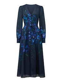 Kahlani Printed Midi Dress