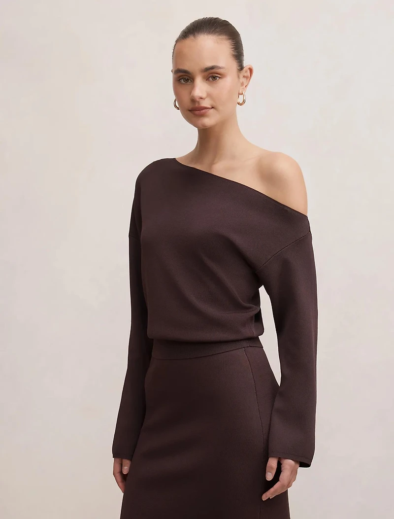 Ayva Asym Knit Top