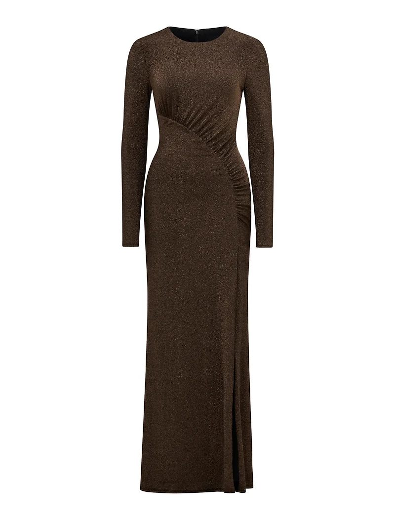 Farrah Glitter Draped Maxi