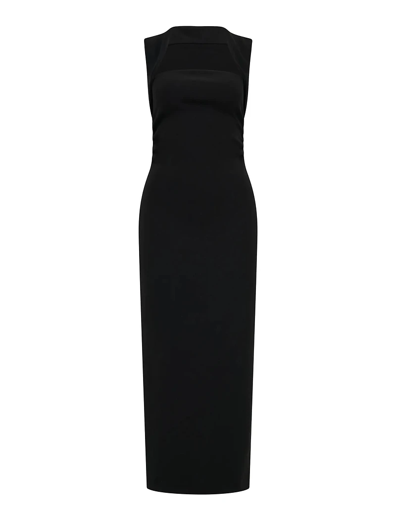 Rose Bodycon Midi Dress
