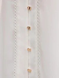 Jennie Flutter Sleeve Blouse