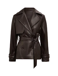 Payton Short PU Trench