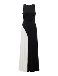 Candace Halter Contrast Maxi
