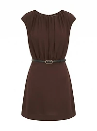 Quinn Gathered Bodice Mini Dress