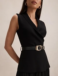 Bianca Woven Mix Knit Dress