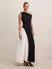 Camille Off Shoulder Contrast Maxi