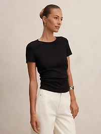 Kelly Tuck Detail Baby Tee