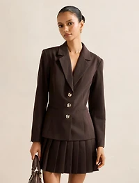 Lenora Petite 2 1 Blazer Mini