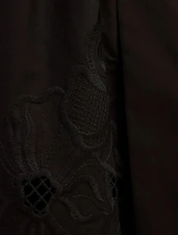 Dahlia Petite Embroidered Midi