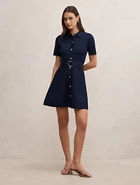 Amy Fit and Flare Knit Mini
