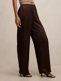 Sara Satin Wide Leg Pant