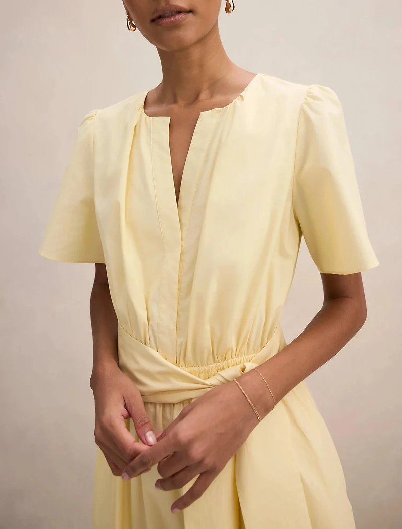 Charlotte Petite Embroidered Midi