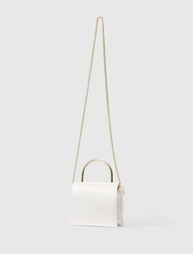 Fifi Flower Top Handle Bag