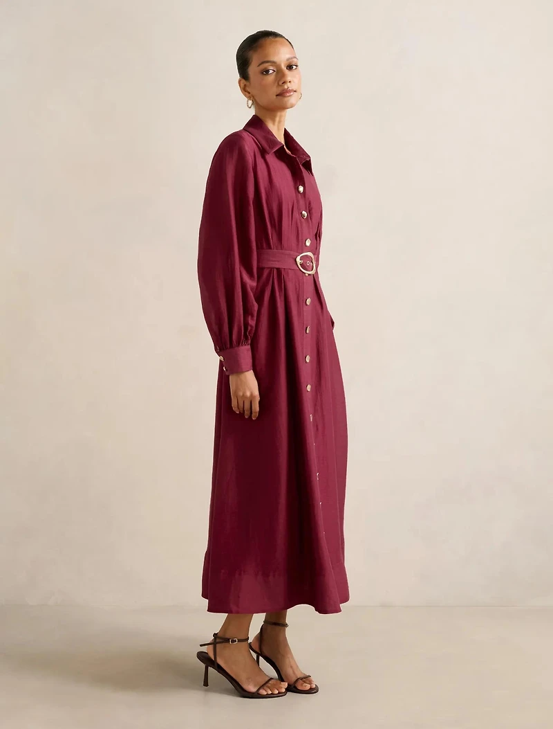 Evelyn Petite Seam Detail Midi