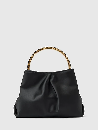 Juniper Jewel Handle Soft Clutch