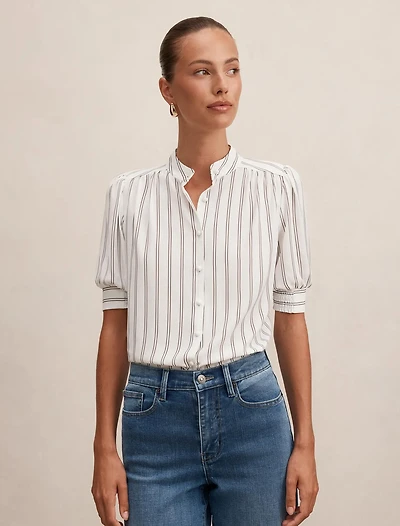 Dorothea Stripe Blouse