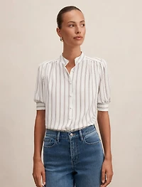 Dorothea Stripe Blouse