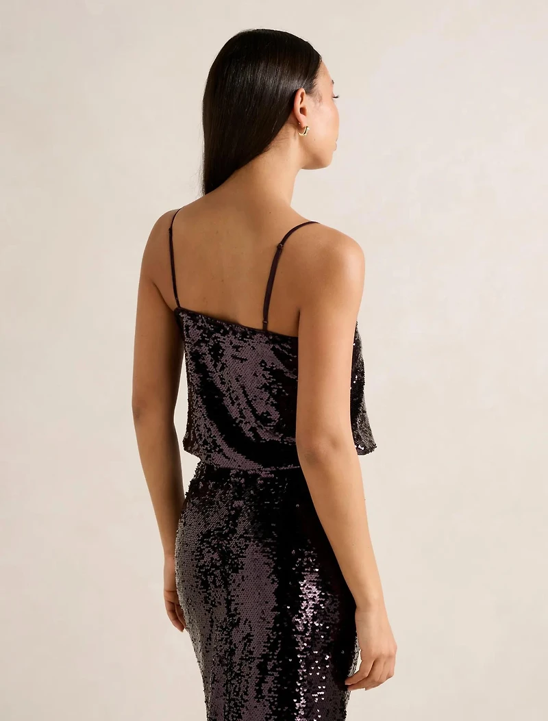 Nora Sequin Top