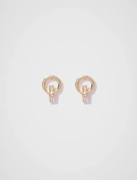 Jasmine Double Hoop Small Earring