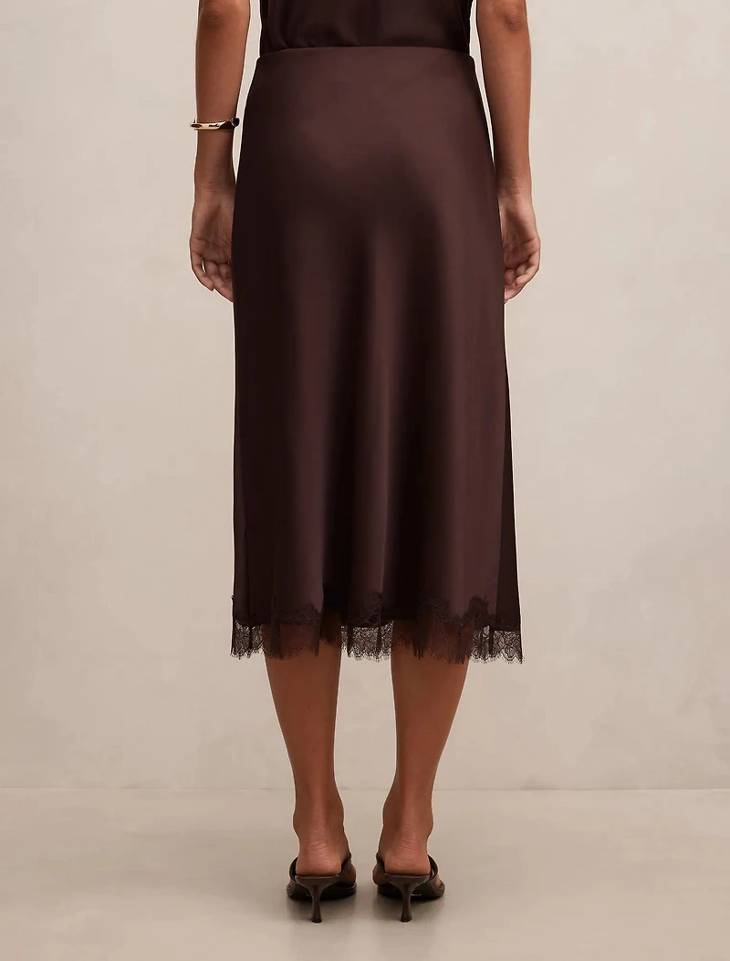 Enola Lace Midi Skirt