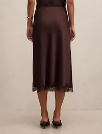 Enola Lace Midi Skirt