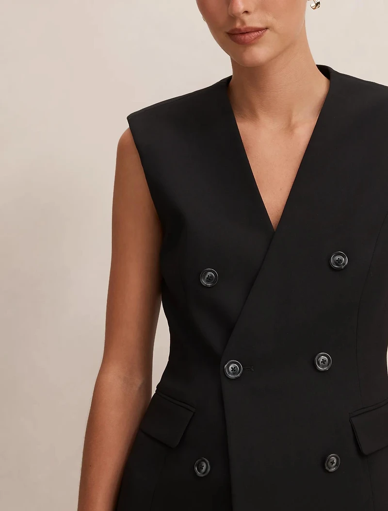 Myra Sleeveless Blazer