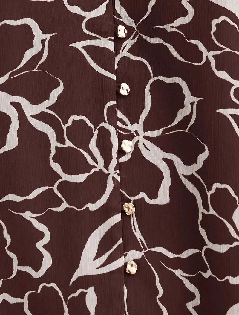 Tullia Ruffle Sleeve Blouse