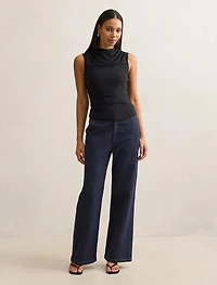 Danni Draped Sleeveless Top