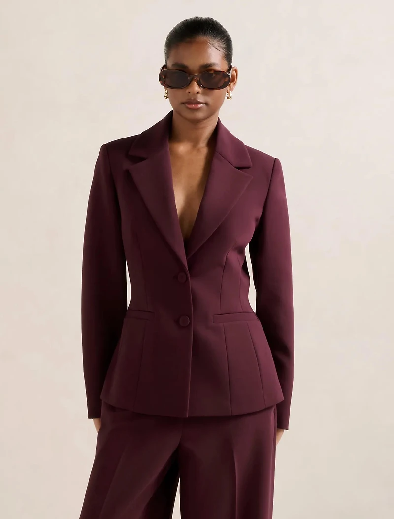Lee Petite Nipped Waist Blazer