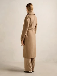 Saige Felled Scarf Coat