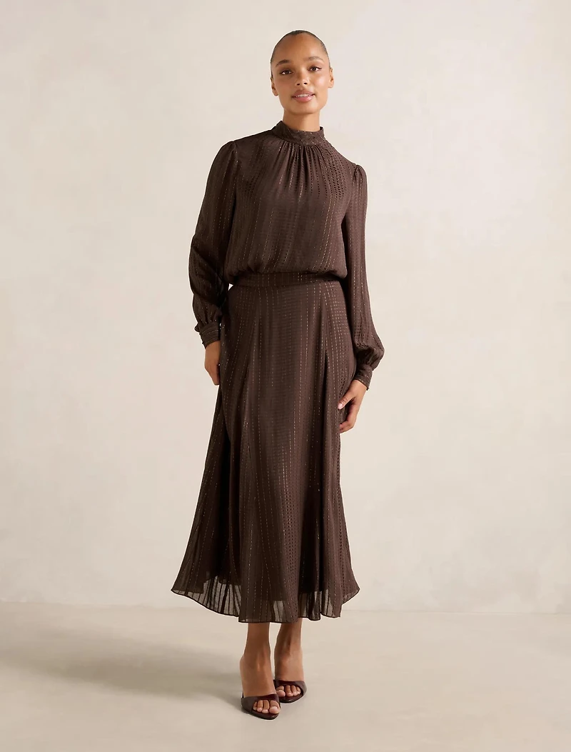 Preslee Neck Tie Blouse