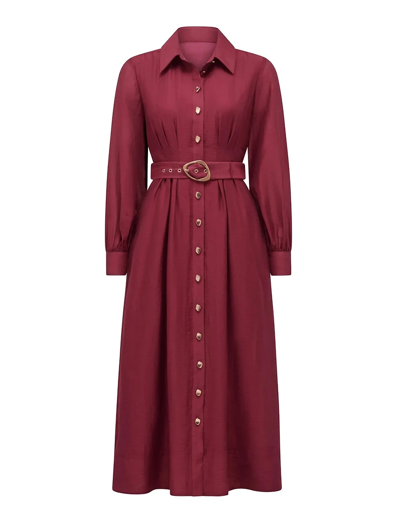 Evelyn Petite Seam Detail Midi