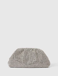 Ariel Soft Shiny Clutch