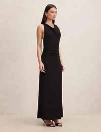 Jae Bubble Back Hardware Maxi Dress