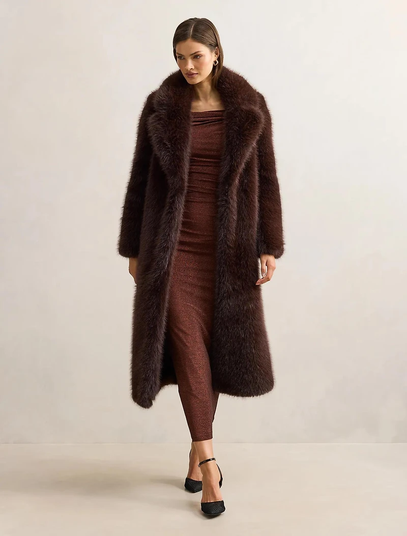 Vivian Asymmetric Twist Maxi Dress