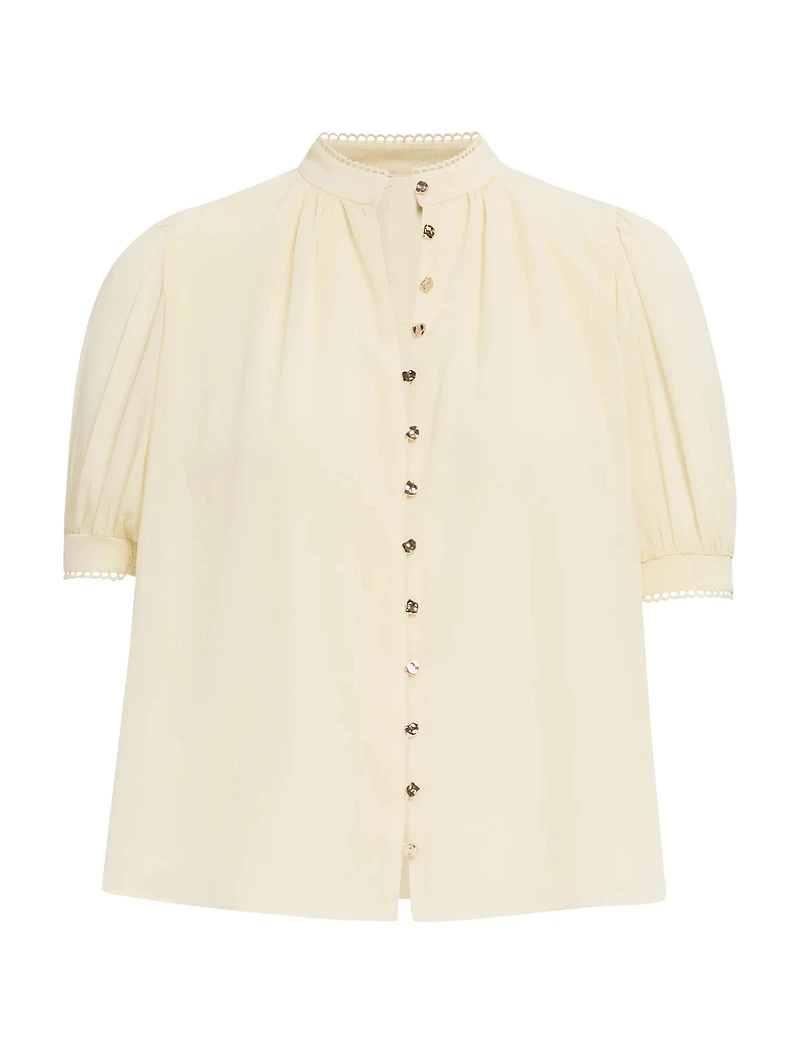 Leighton Short Sleeve Blouse