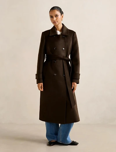 Sophie Petite DB Wrap Coat