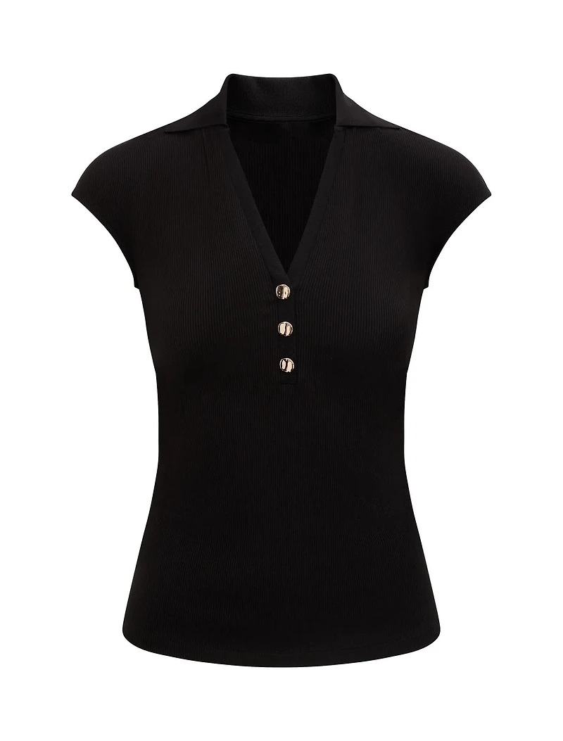 Winnie Extended Shoulder Polo