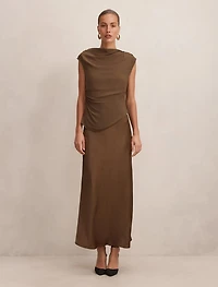 Aurora 2-in-1 Slip Midi Dress