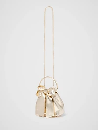 Petra Bow Metal Handle Bag
