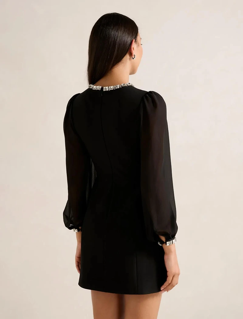 Indiana Embellished Mini Dress