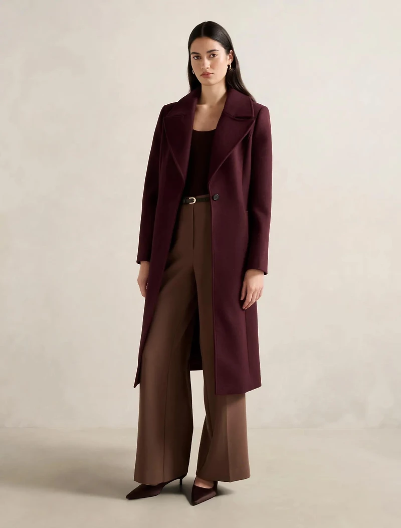Danielle Single Breasted Coat