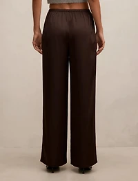 Sara Satin Wide Leg Pant
