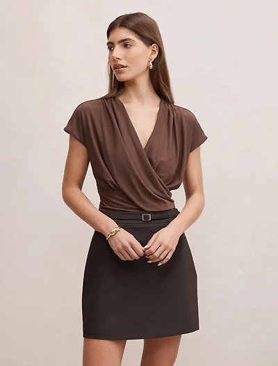 Oakley V-Neck Drape Top