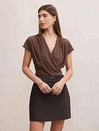 Oakley V-Neck Drape Top