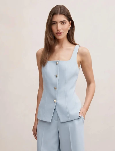Lee Square Neck Waistcoat