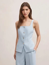 Lee Square Neck Waistcoat