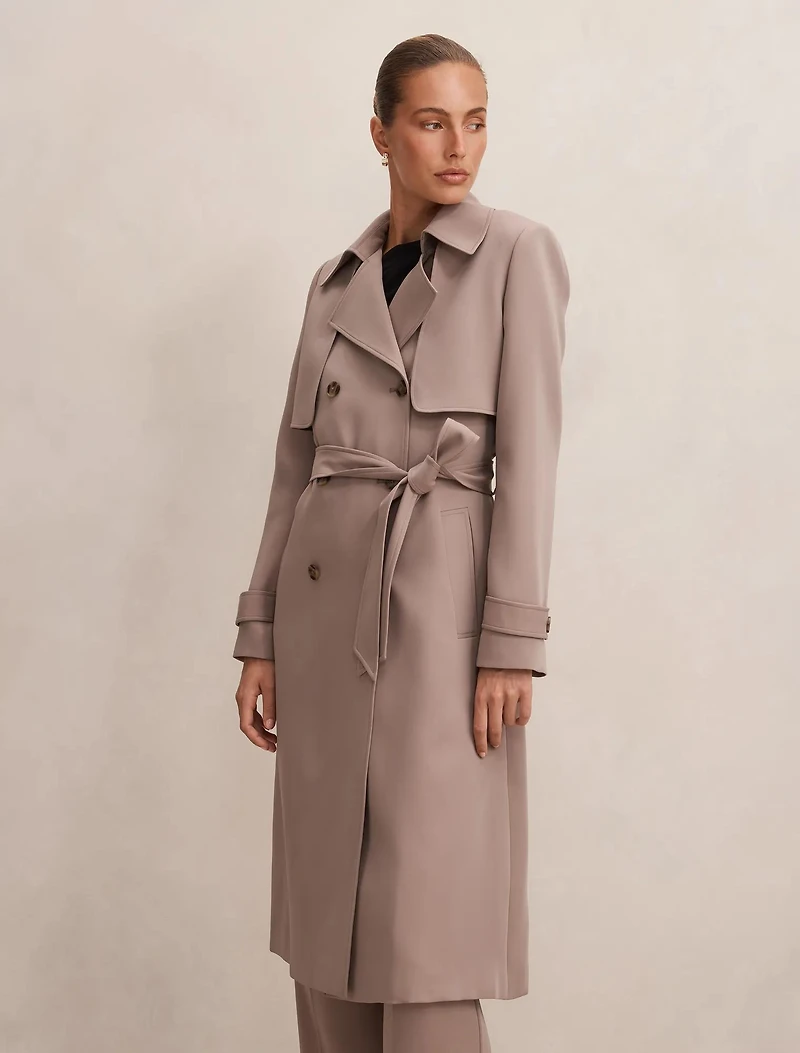Delilah Soft Trench Coat