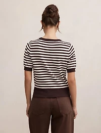 Maisie Stripe Short Sleeve Tee
